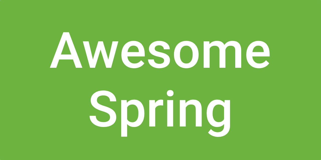 ThomasVitale/awesome-spring