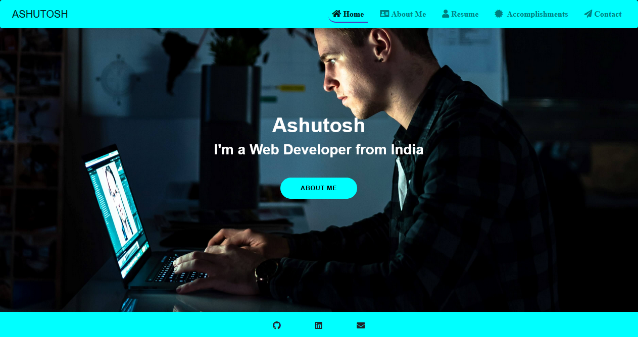 GitHub - ashutosh-874/portfolio_test