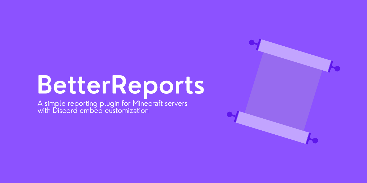 GitHub - AusTechDev/BetterReports: A lightweight plugin for Minecraft ...