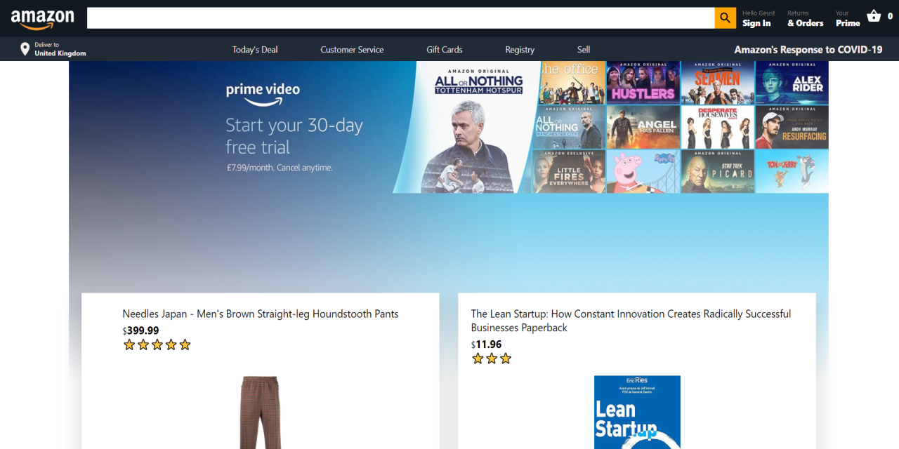 GitHub - Hongdi-LAI/Amazon-clone: Fulltack SPA Amazon Duplicate with ...
