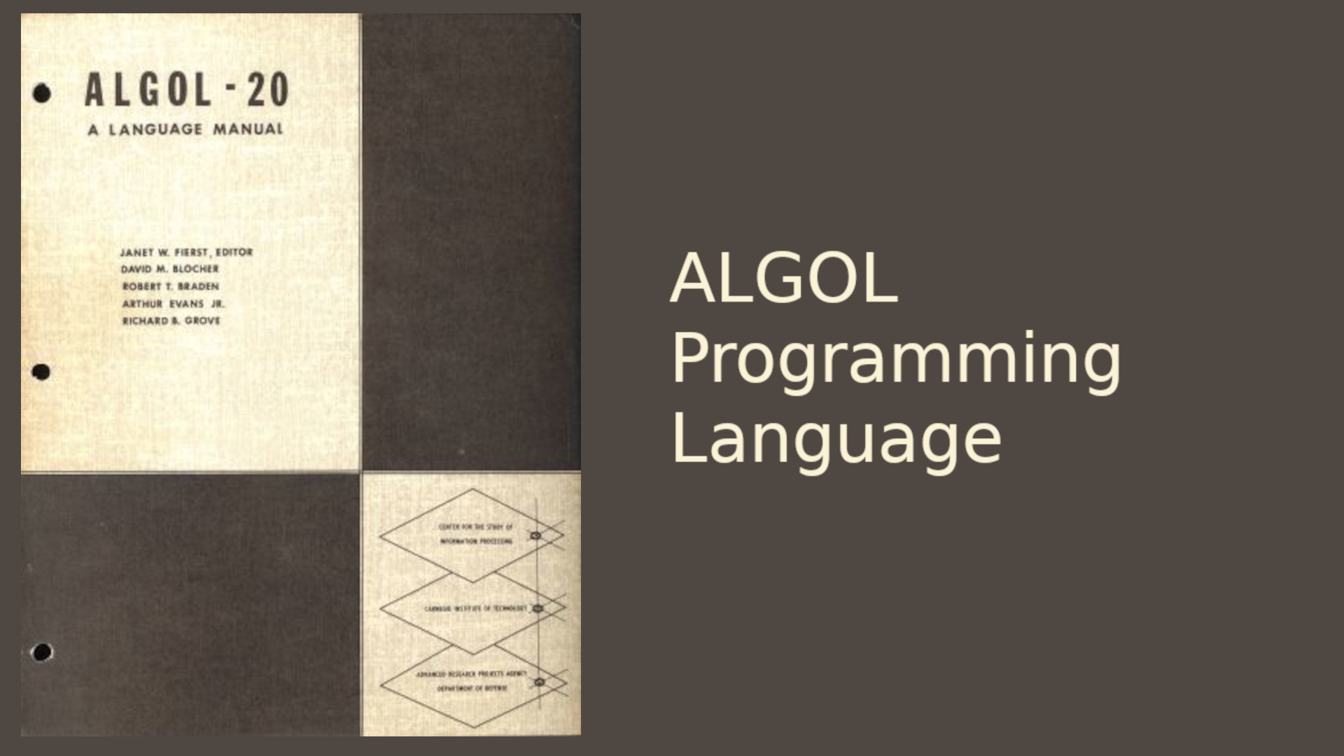 SNU_2D_ProgrammingTools_IDE_ALGOL