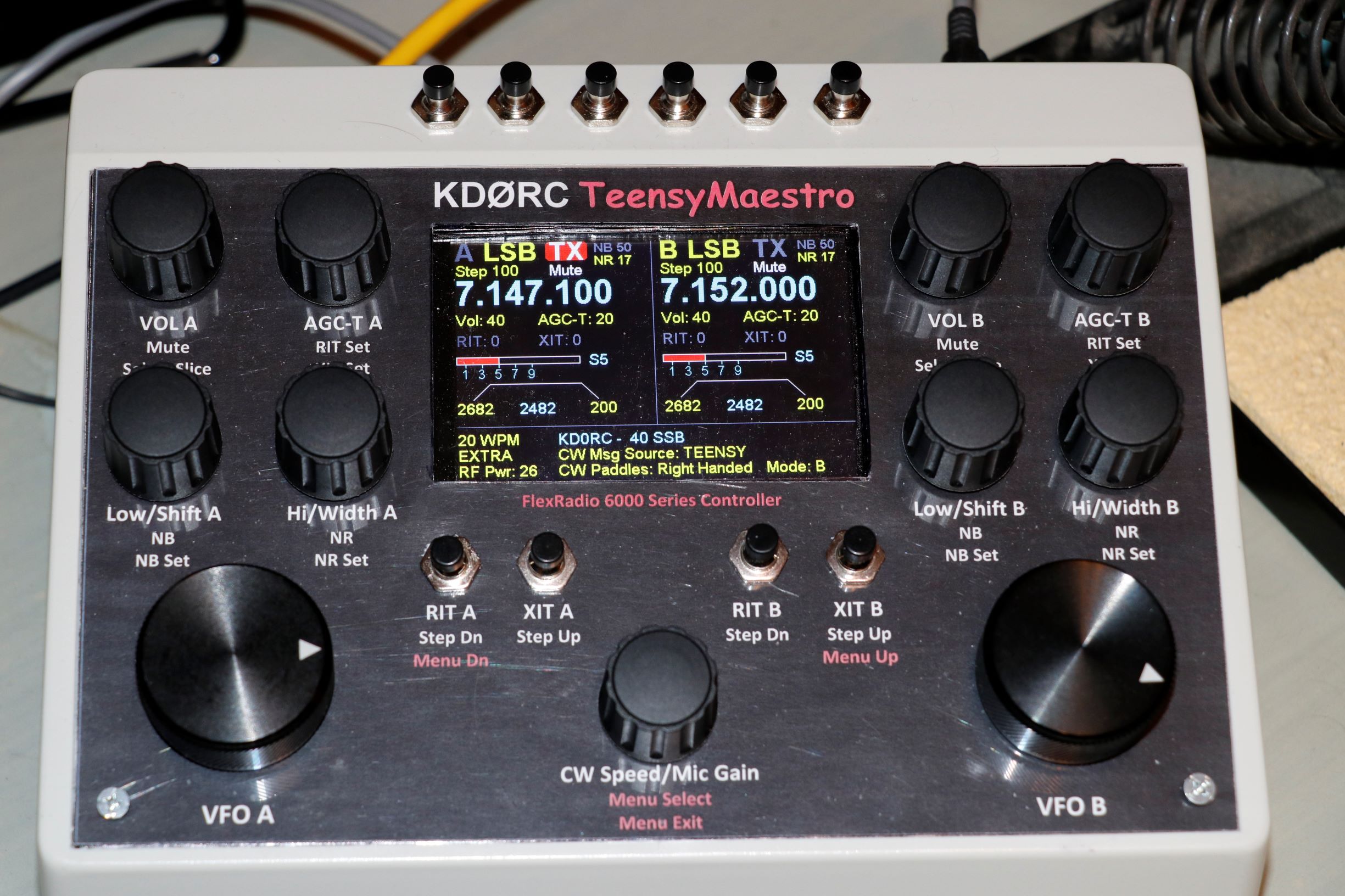 GitHub - K1DBO/slice-master-6000: Additional slice controls for your Flex  6000 series radio