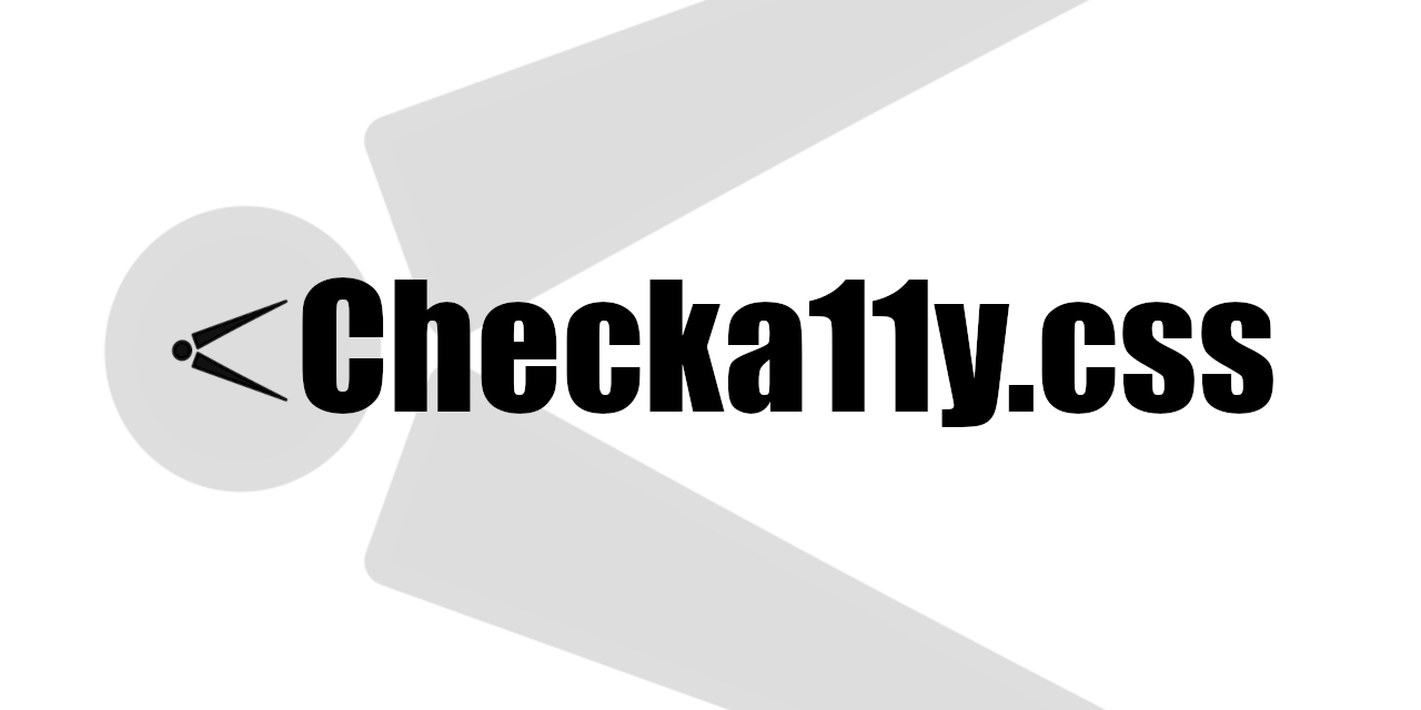 GitHub - jackdomleo7/Checka11y.css: A CSS stylesheet to quickly highlight a11y concerns.