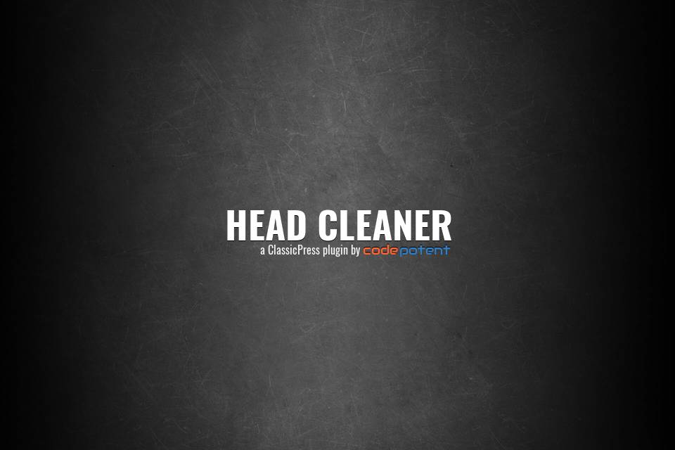 GitHub xxsimoxx/codepotentheadcleaner Clean the ClassicPress head