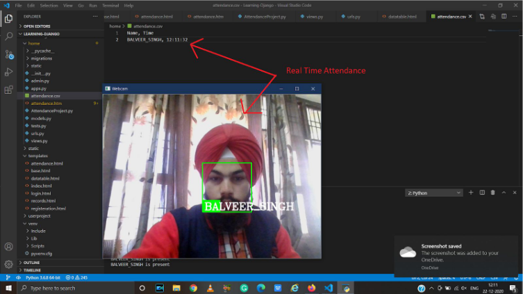 Simple-Facial-Recognition-Attendance-System