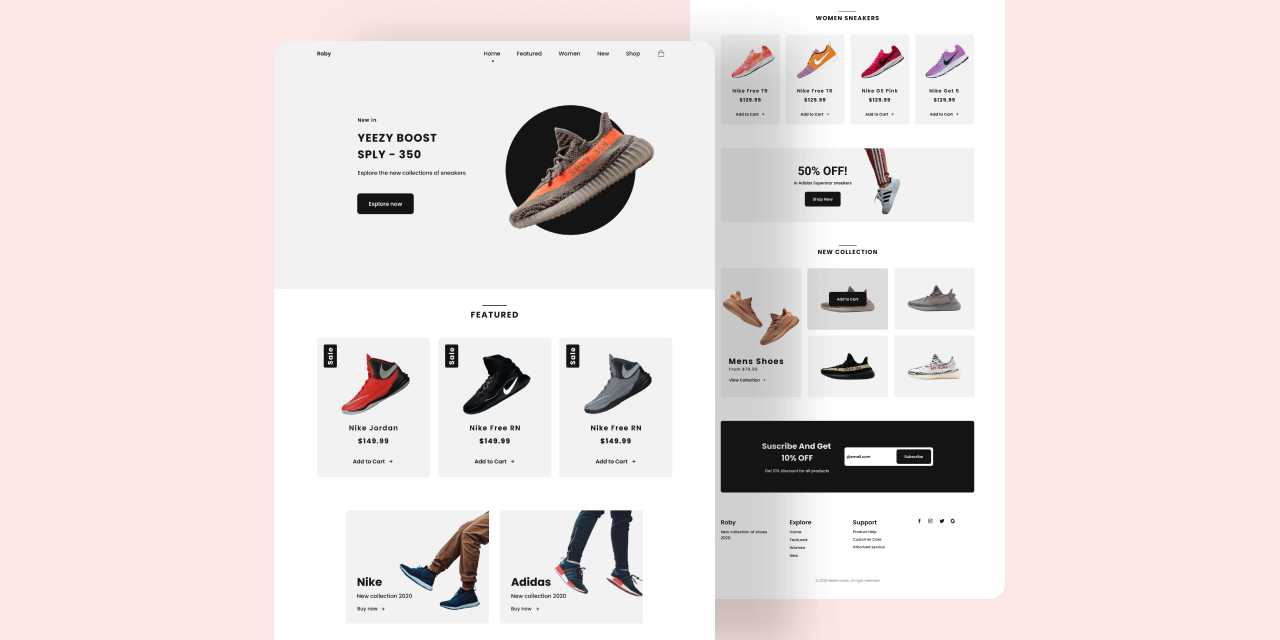 GitHub - bedimcode/responsive-ecommerce-website-sneakers: Responsive ...