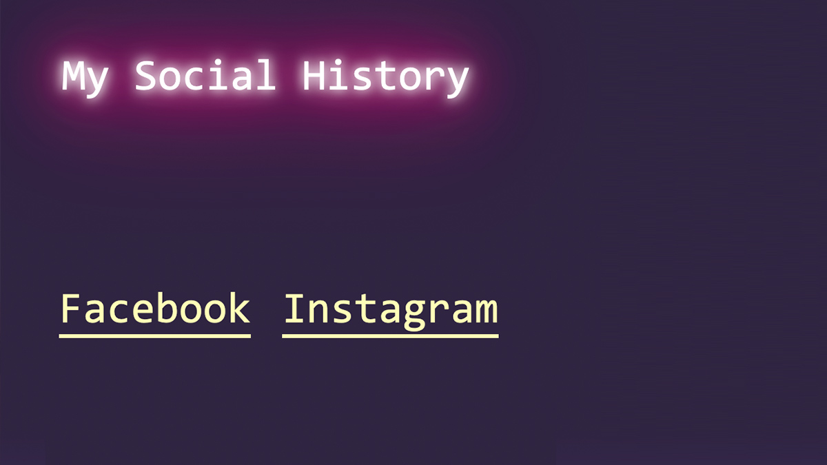 GitHub - aaronmeder/social-history: A quick look into your history on ...