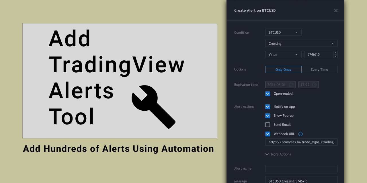 Github Alleyway Add Tradingview Alerts Tool Bulk Add Alerts To Tradingview Designed For 3commas Tv Alert Integration