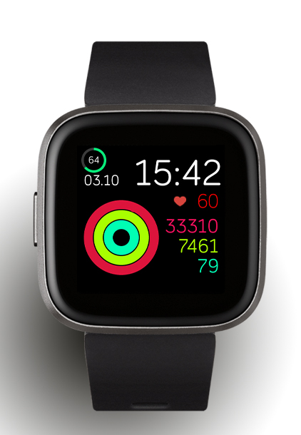 Fitbit watch clock discount faces