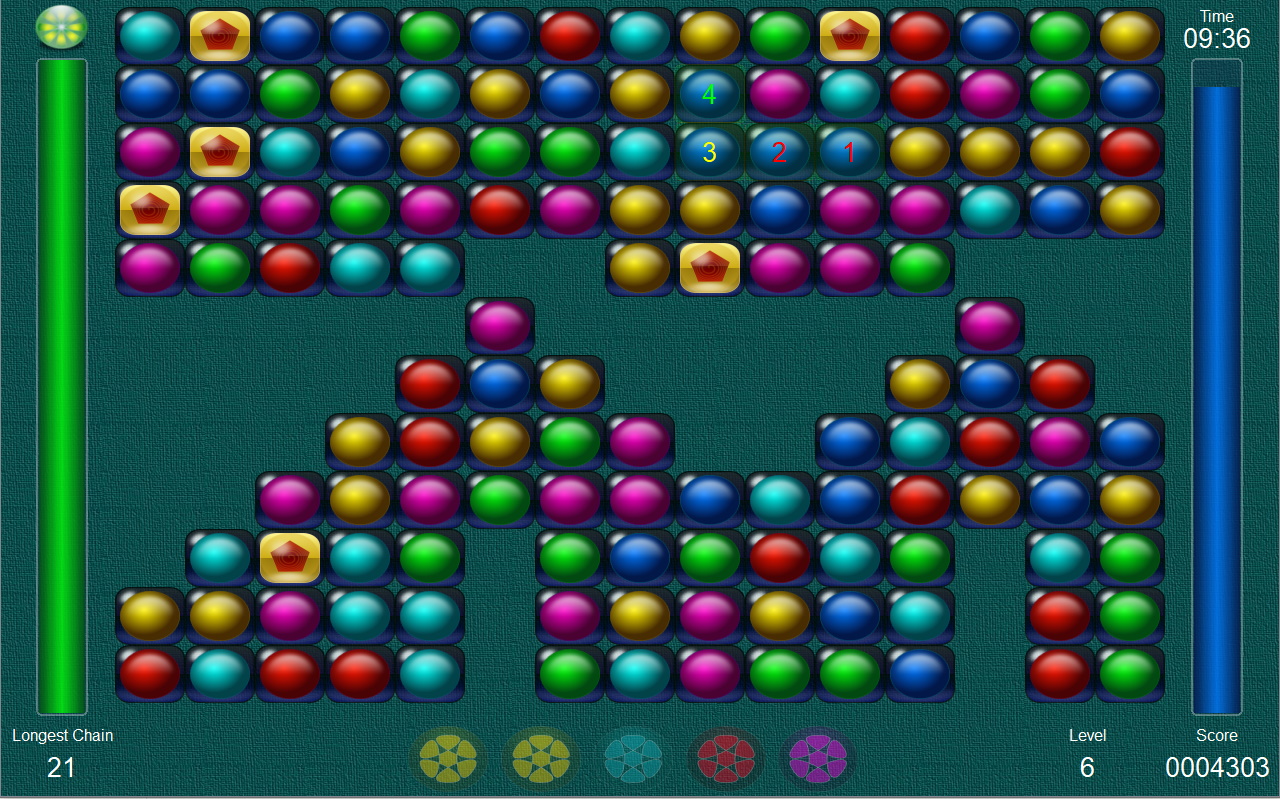GitHub ArsMasiuk/bubblechains Original Bubble Chains Game