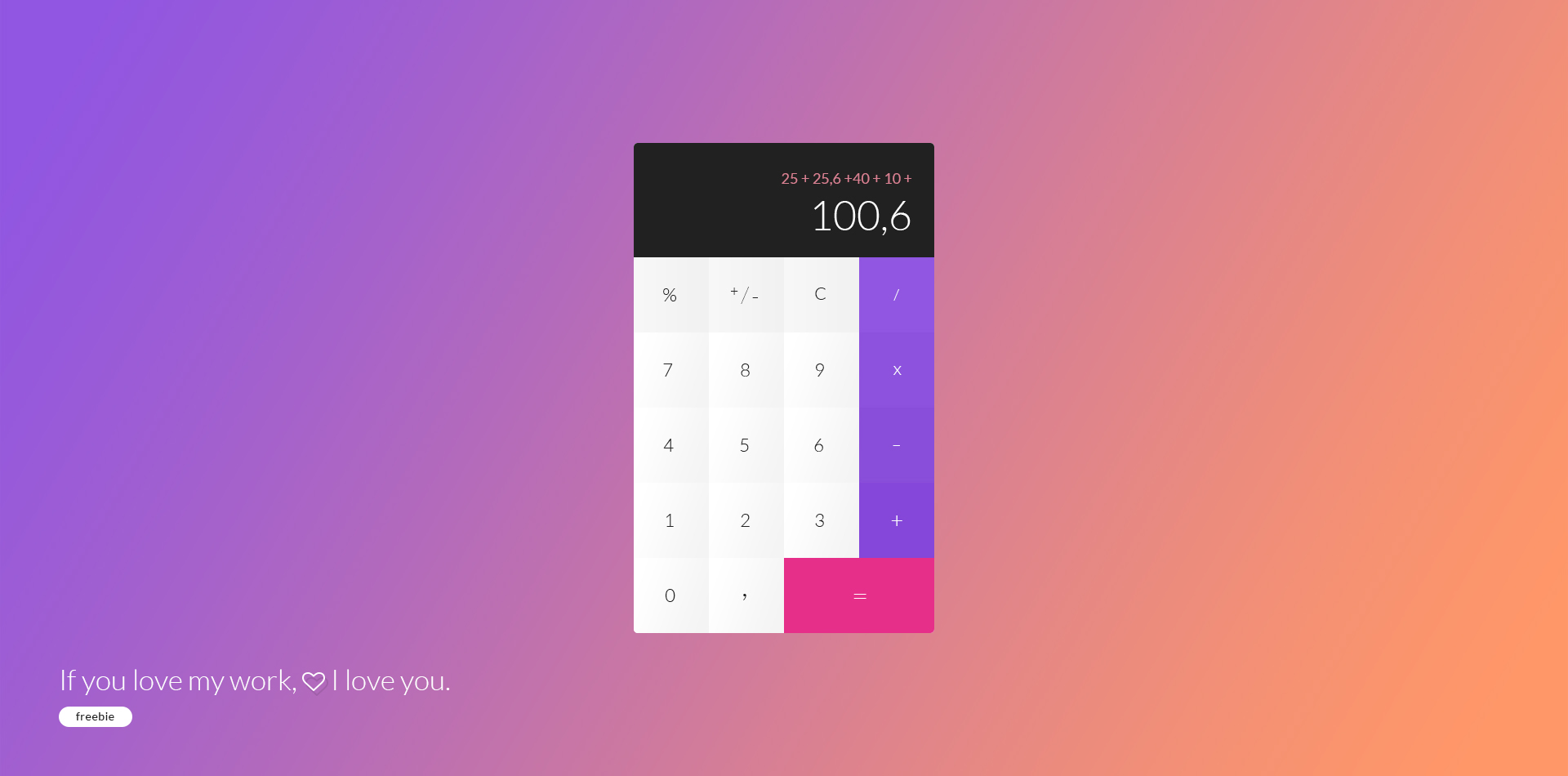 GitHub - hubert-m/hm-calculator: Calculator wrote in VanillaJS based on ...