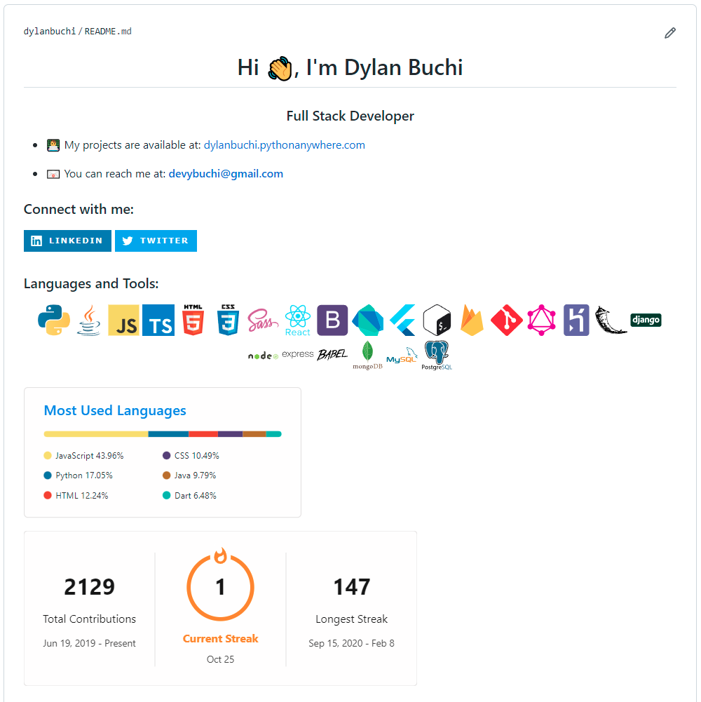 GitHub - dylanbuchi/dylanbuchi