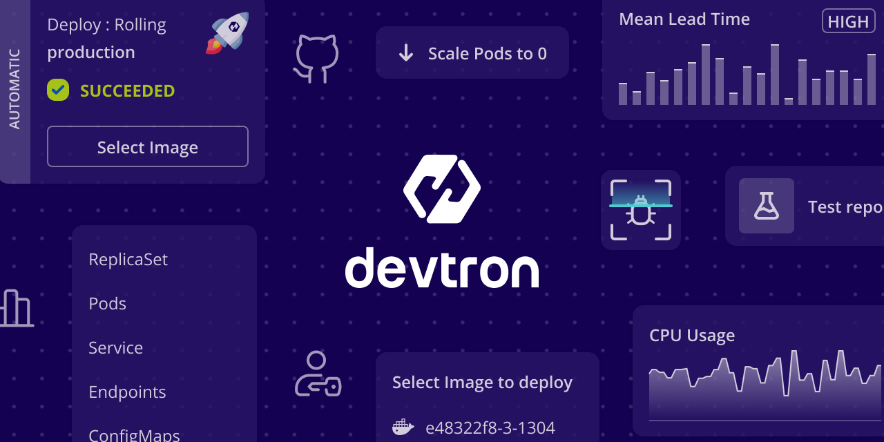 Devtron is an open source software delivery workflow for kubernetes written in go. 
 Explore documentation » 
 
 Website · Blog · Join Discord 