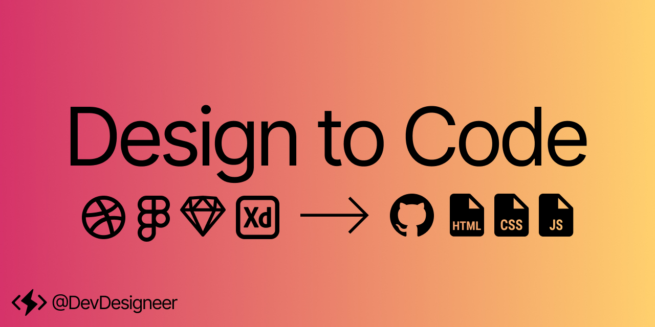 GitHub - DevDesigneer/designtocode: 🦋 Different UI designs implemented ...