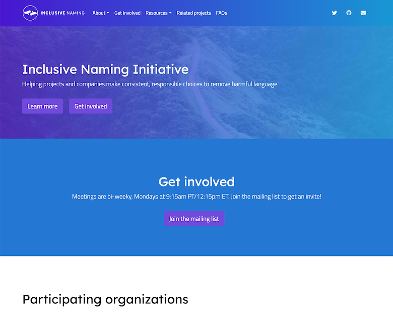 GitHub - inclusivenaming/website: Website for the Inclusive Naming ...