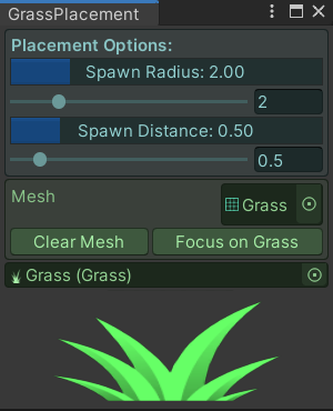 GitHub - starfaerie/Grass-Tool: A GPU-based real-time grass placement ...