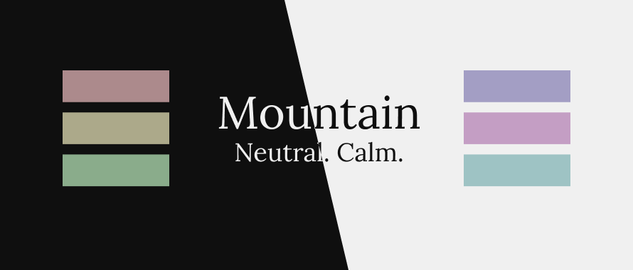 GitHub - mountain-theme/Mountain: Neutral. Calm. · GitHub