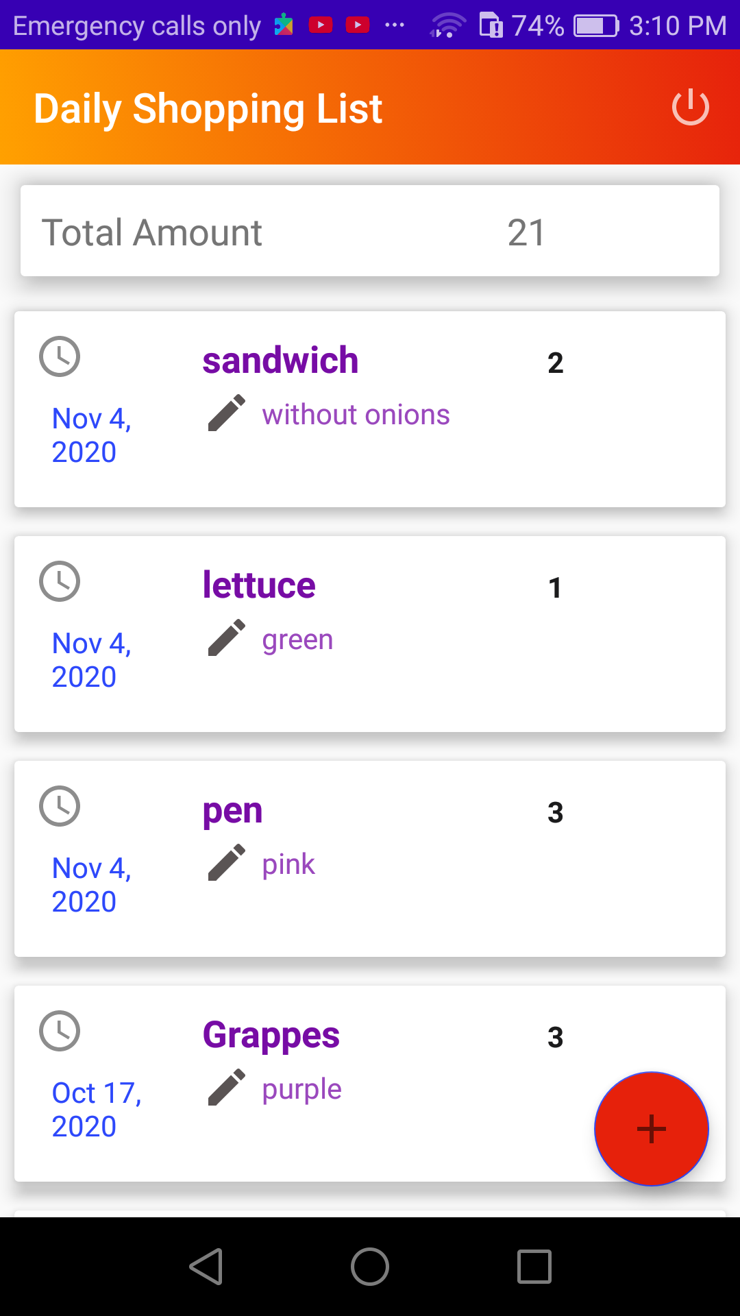 GitHub - YasmineDwedar/MVVM-ShoppingList: An app that allows the user ...