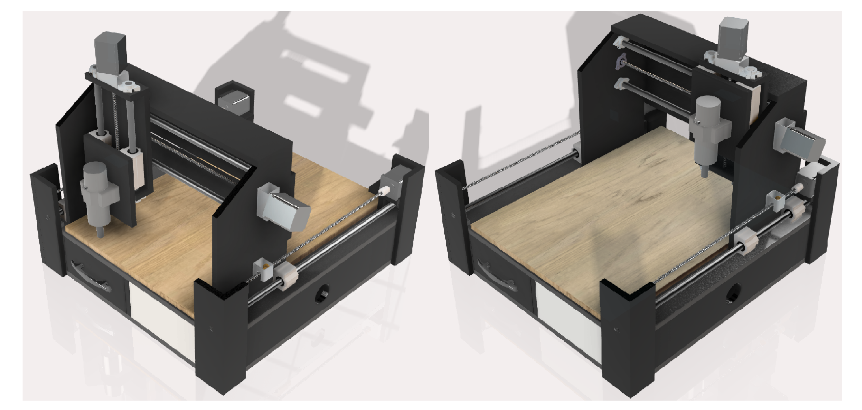 GitHub - juliopessanha/cnc-router: 3D model files of a CNC machine made ...