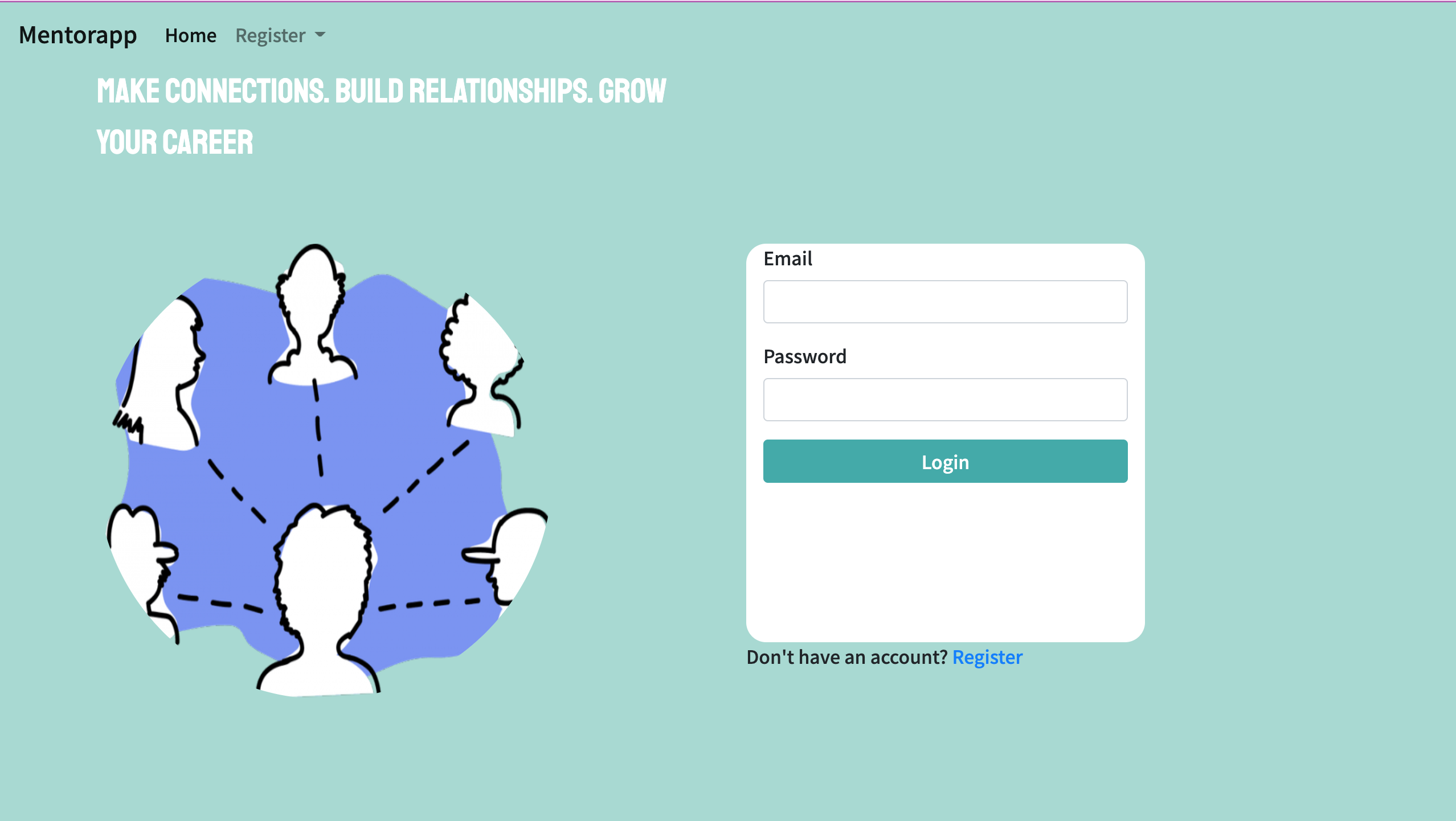 GitHub - 8deline/Mentorapp: A full-stack web application to find ...