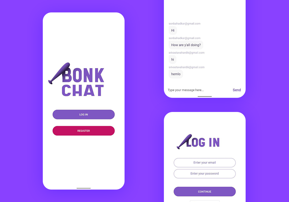 GitHub - ShreeyansB/bonk-chat: Chat room app made with flutter and firebase