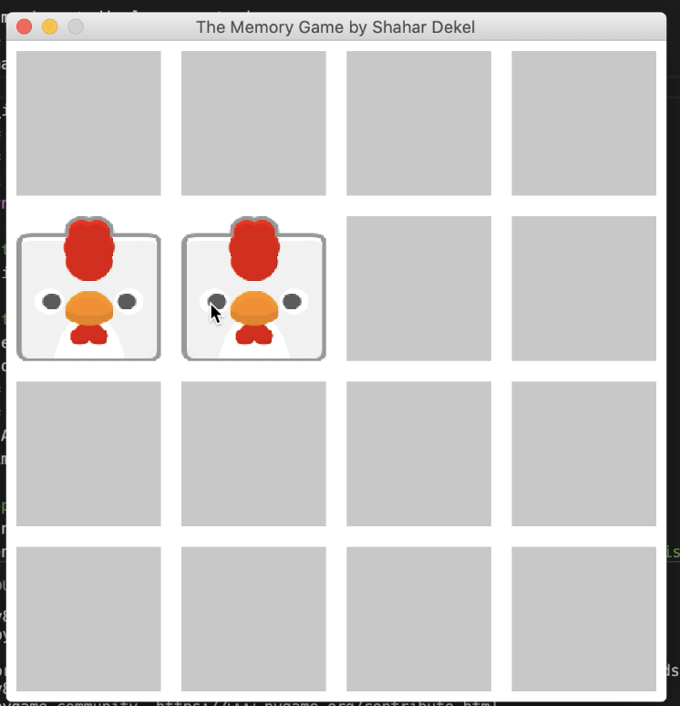 GitHub - shahardekel/Animals-Memory-Game: A simple memory game done ...