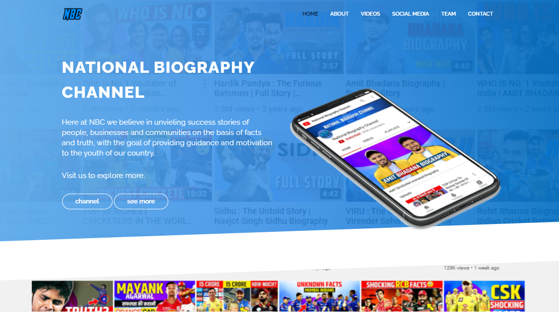 GitHub - National-Biography-Channel/National-Biography-Channel.github ...