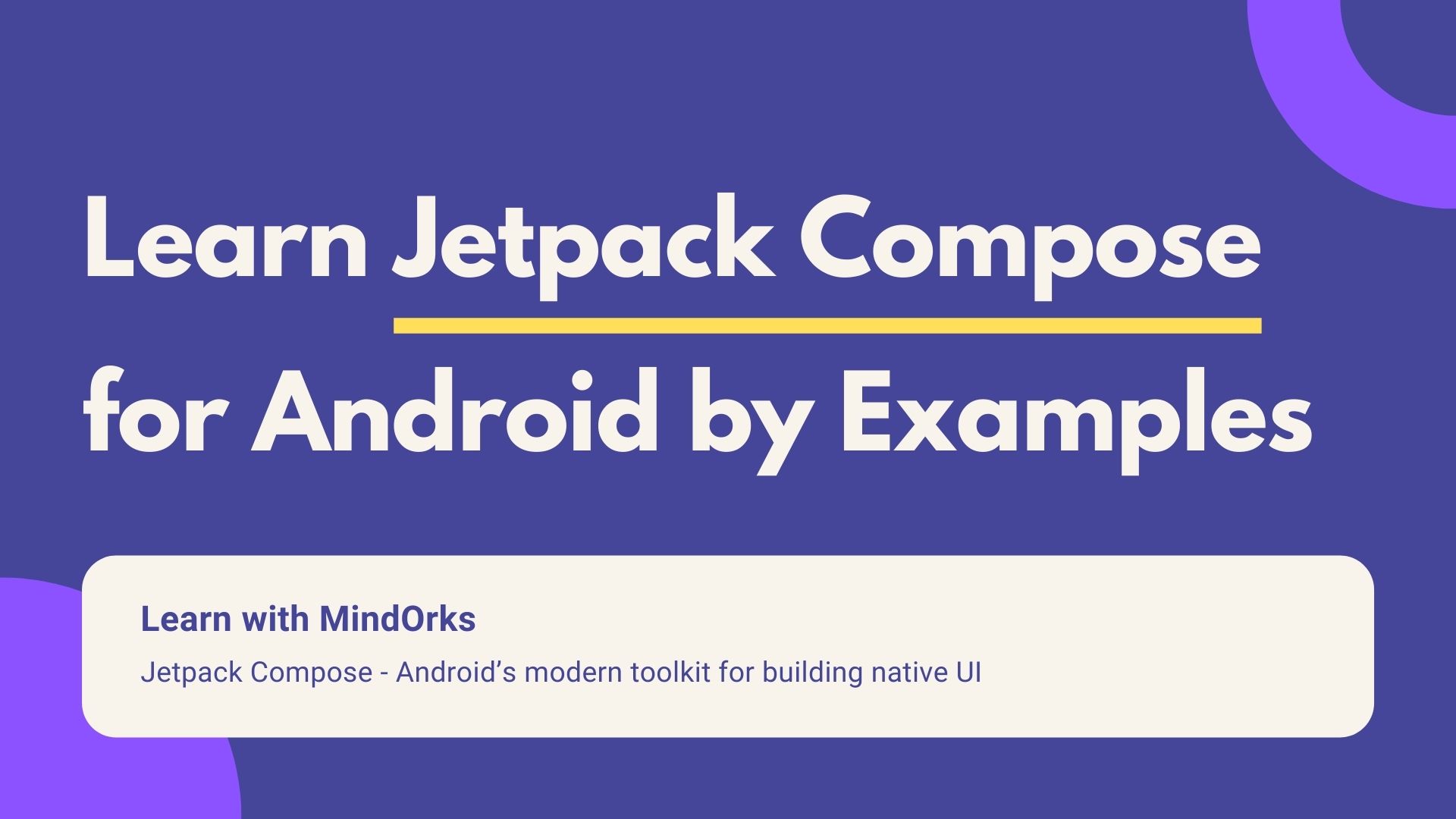 Jetpack-Compose-Android-Examples