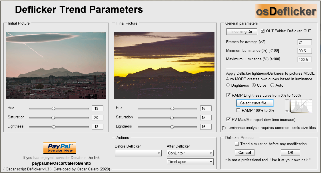 GitHub - OscarCalero/osDeflicker: Oscar script Deflicker for photo ...