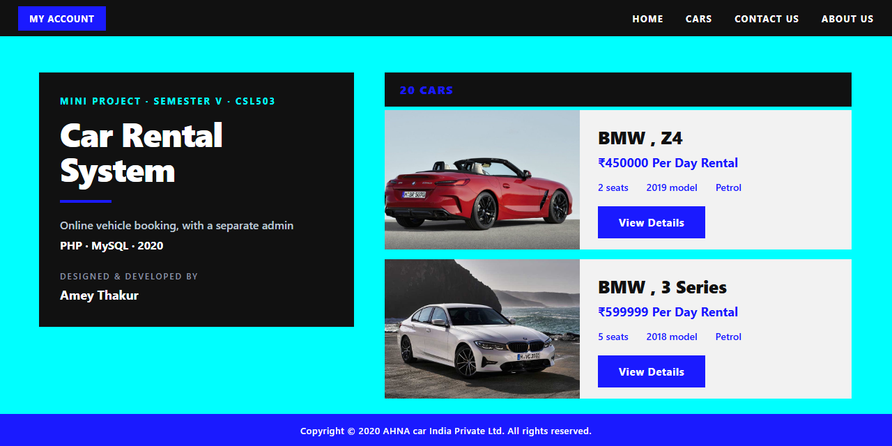 CAR-RENTAL-SYSTEM