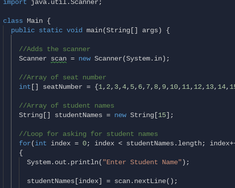 GitHub - Salamander3/Student-Seater: The third project we have to do in ...