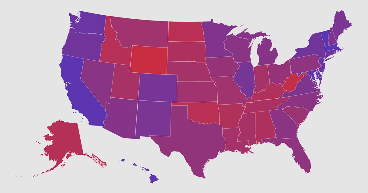 GitHub geealbers/purplestates Traditional U.S. electoral maps not