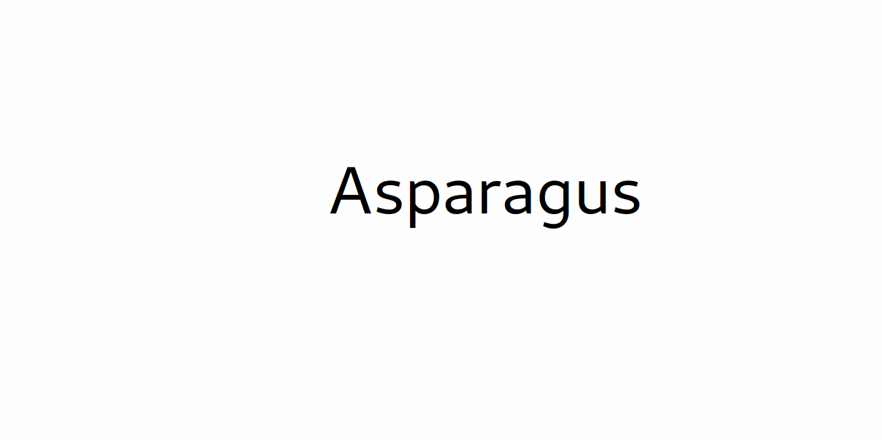 Asparagus