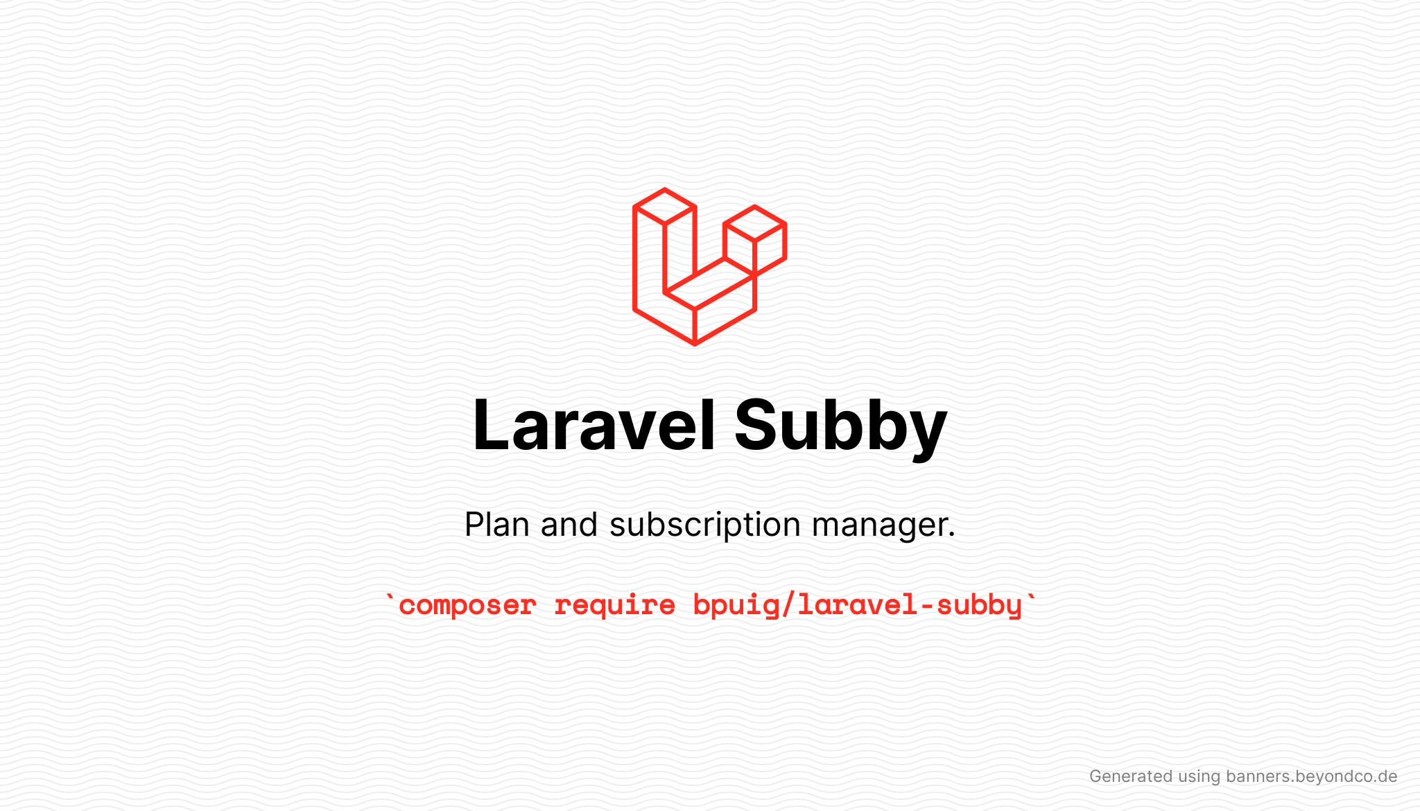 Social Card of Laravel Subby