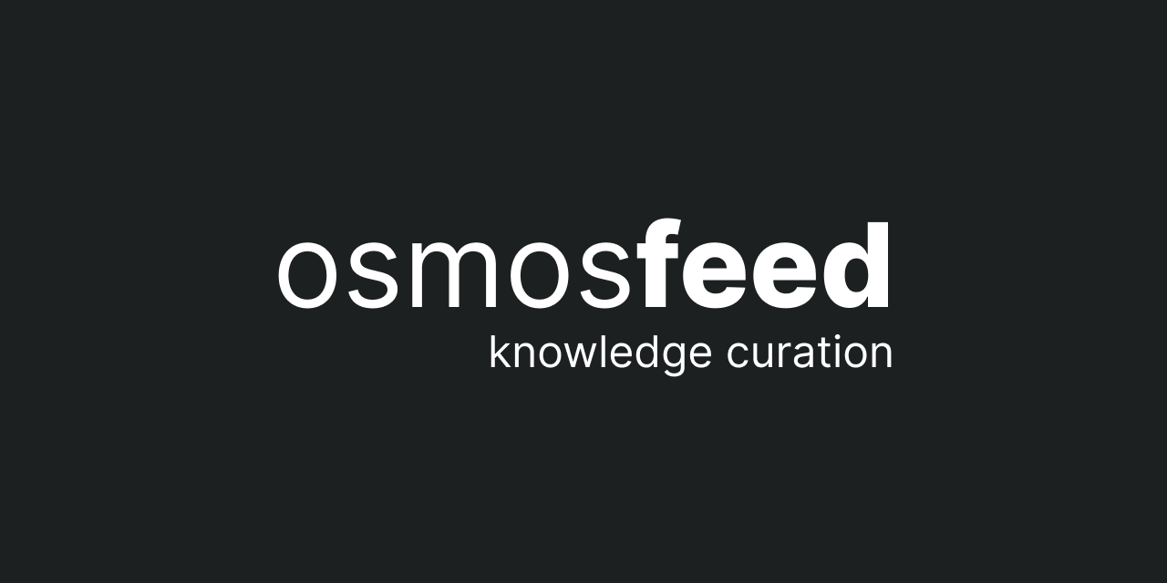 OSMOSFEED