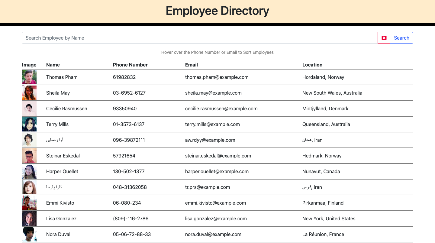 Employee-Directory