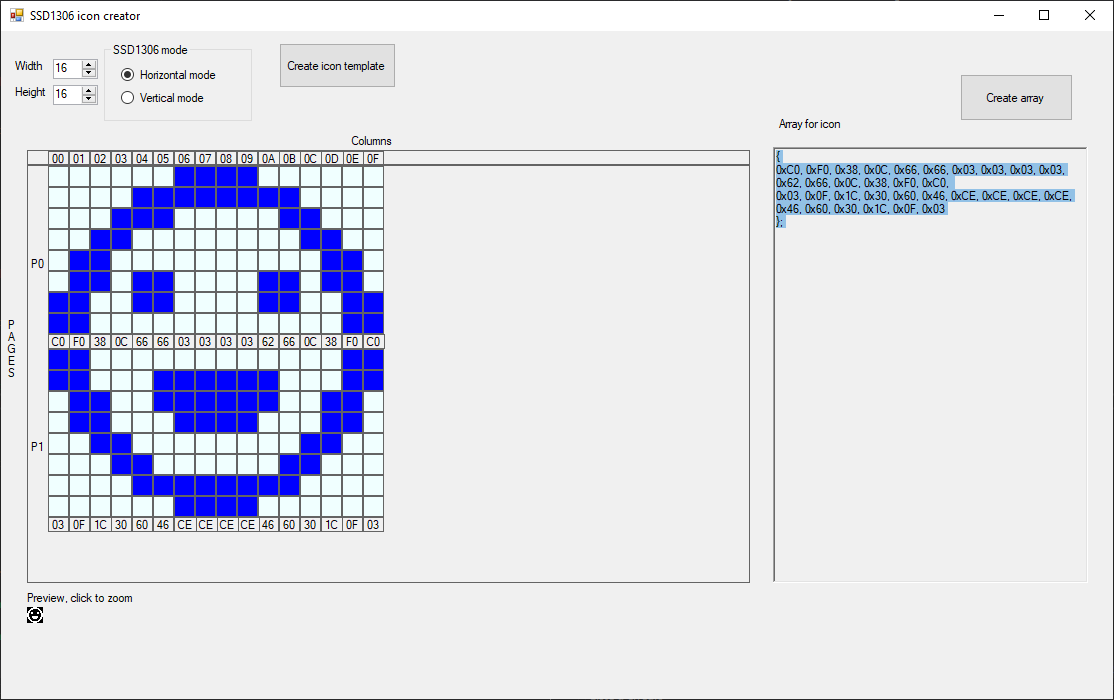 SSD1306-Icon-creator