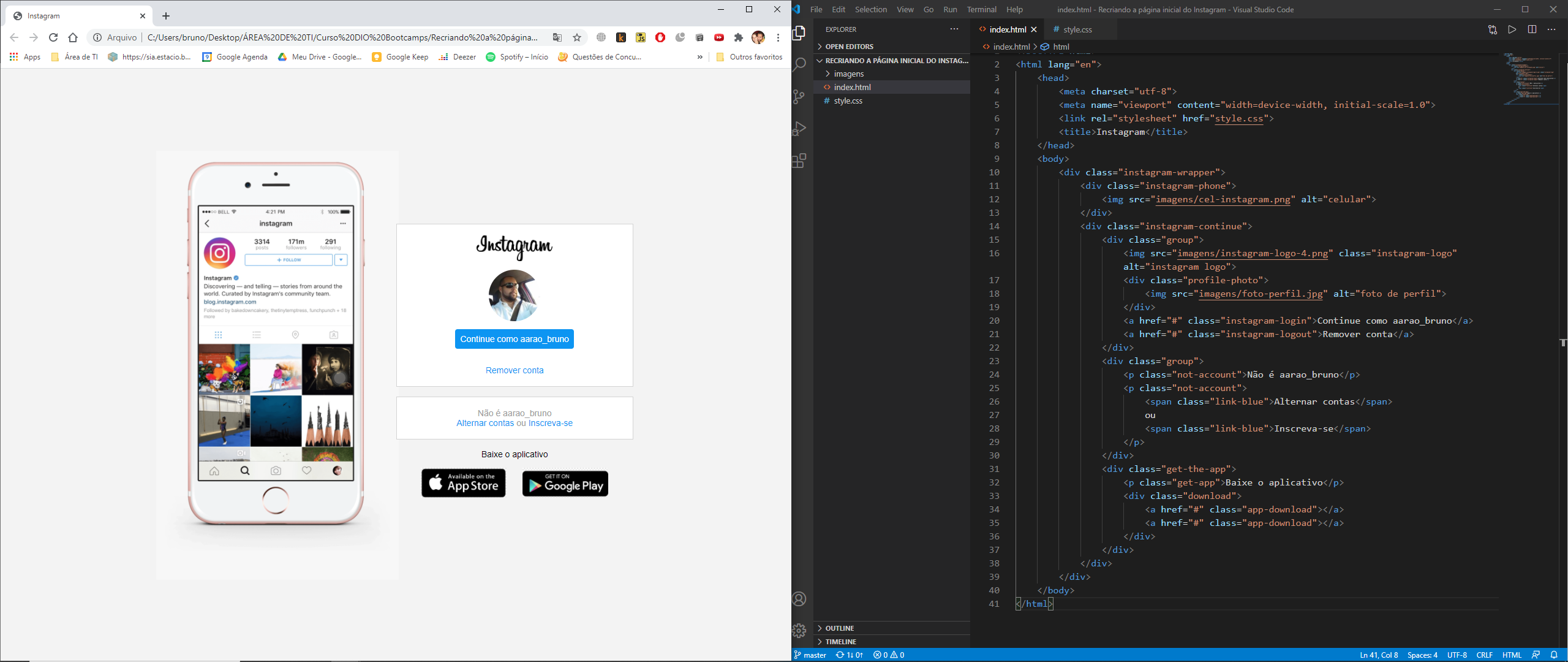instagram-page · GitHub Topics · GitHub