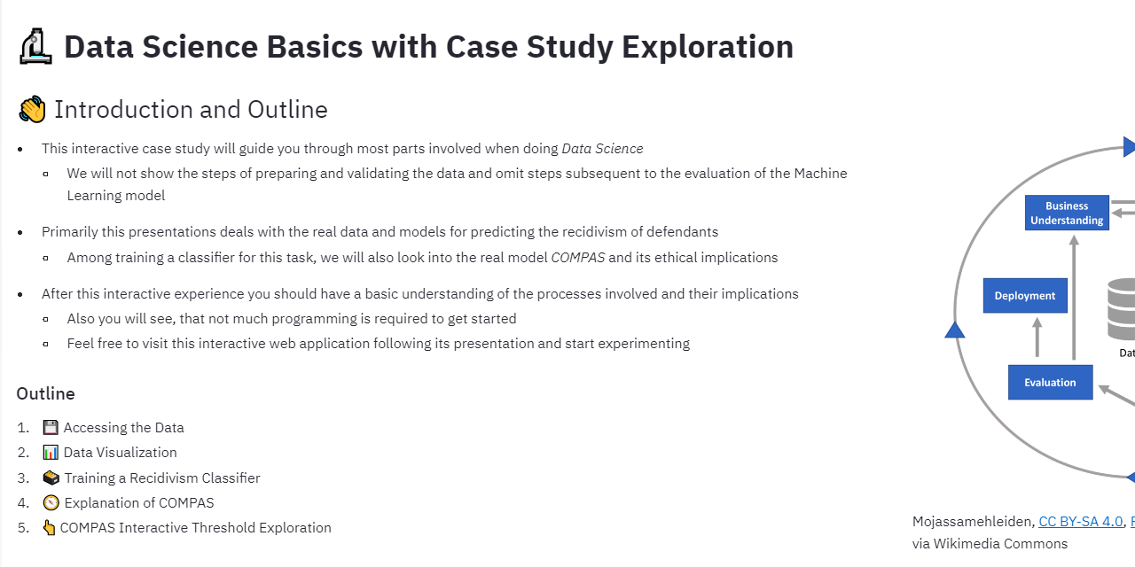 data science case study presentation