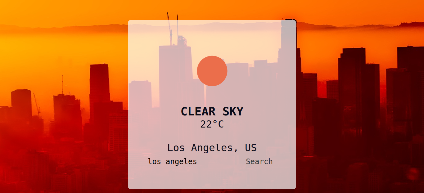 GitHub - ioilmio/sunny: Weather app consuming Open Weather API