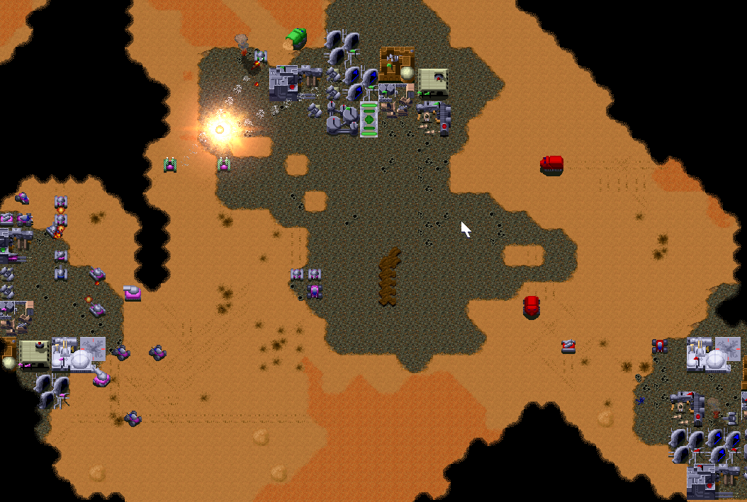 Dune 2. Dune 2 the maker. Dune II Map.