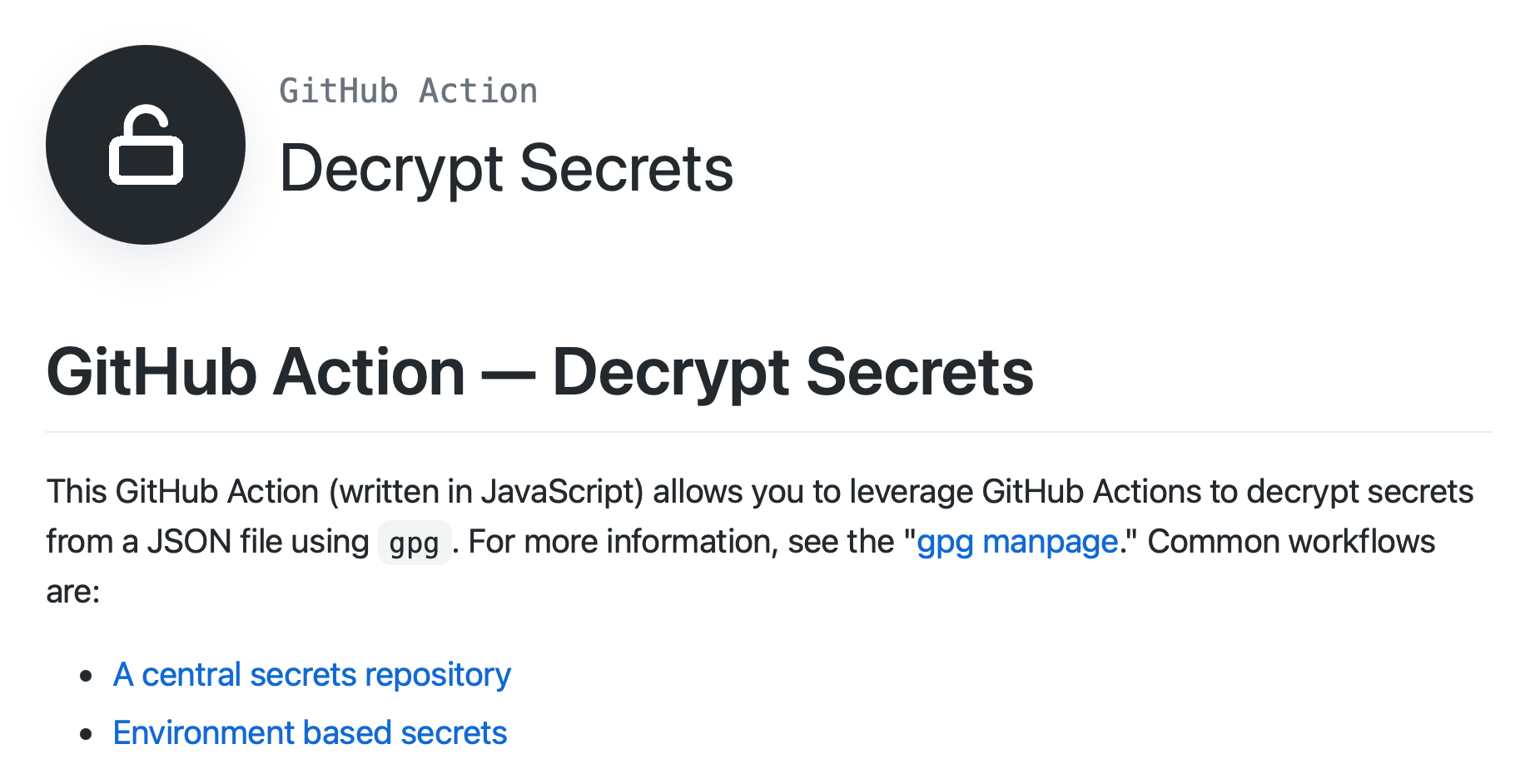 github-actions-decrypt-secrets