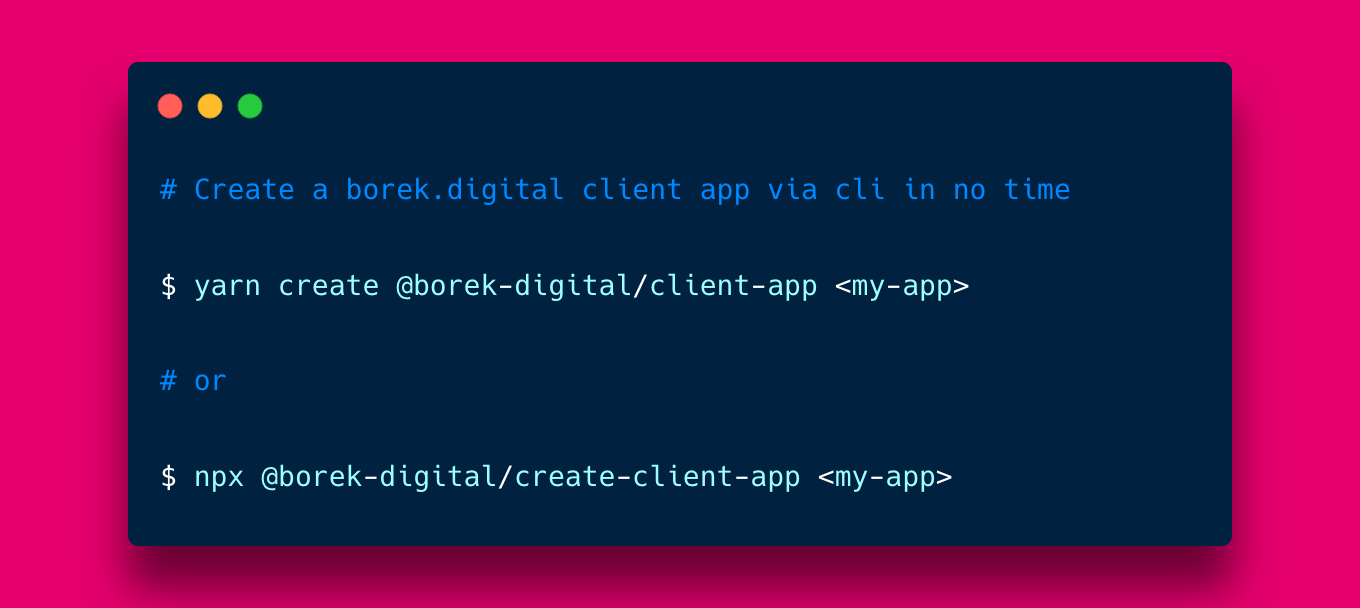 create-client-app