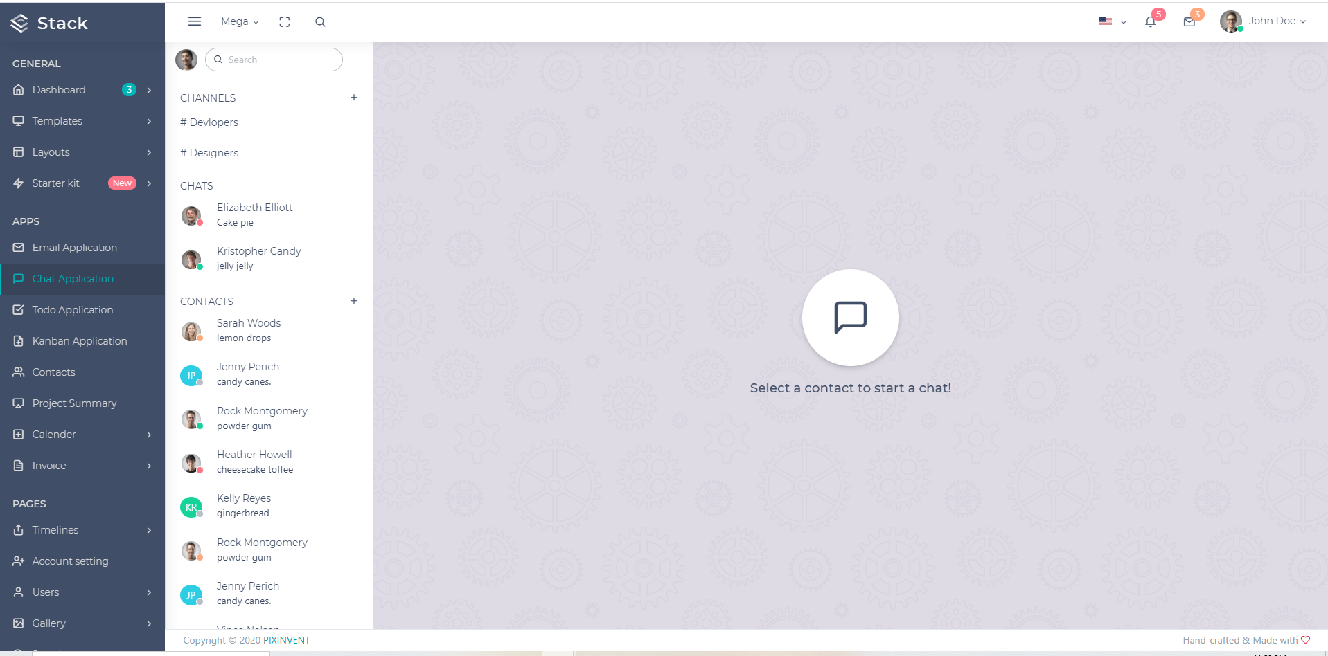 GitHub - haroldsumbrana/Chat-App-Layout-React: A chat app layout with ...