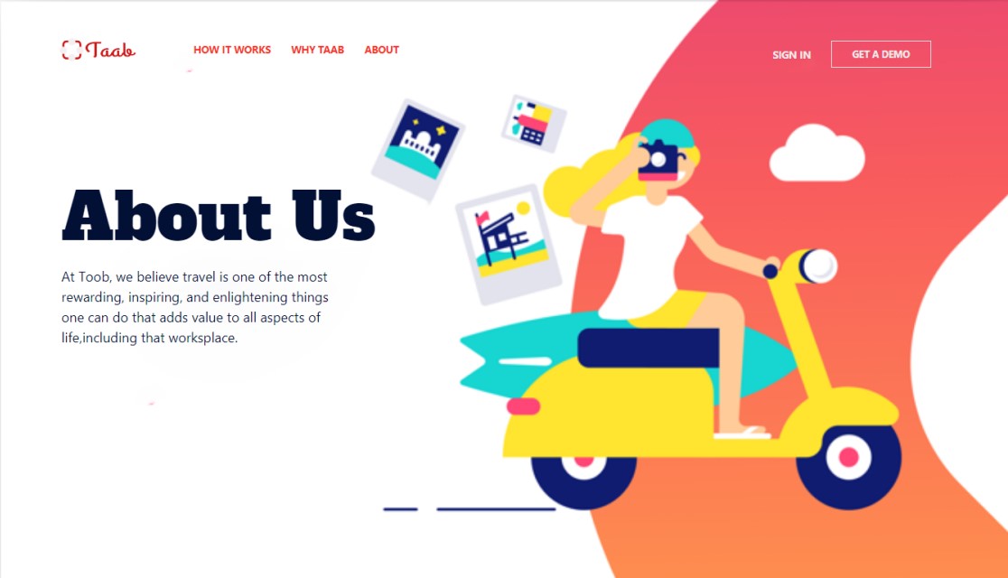 GitHub - pawanwani/Aboutus-page-design: Designed and developed a about ...