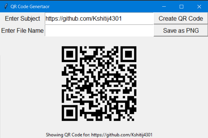 GitHub - kshitijnariya/QR-Code-Generater