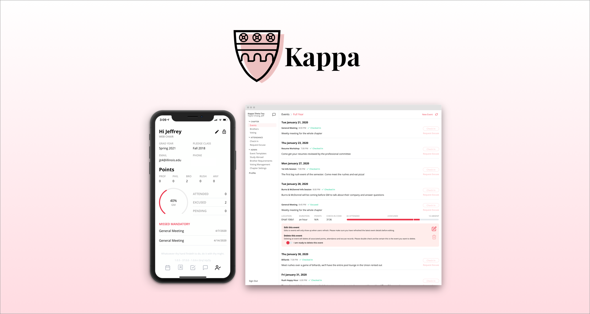 GitHub - jtaylorchang/kappa-pwa: Kappa is a fraternity management suite ...