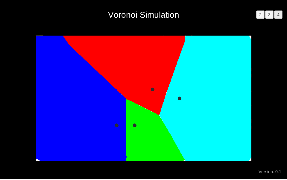 Voronoi-Simulation-Using-Cone-Projection