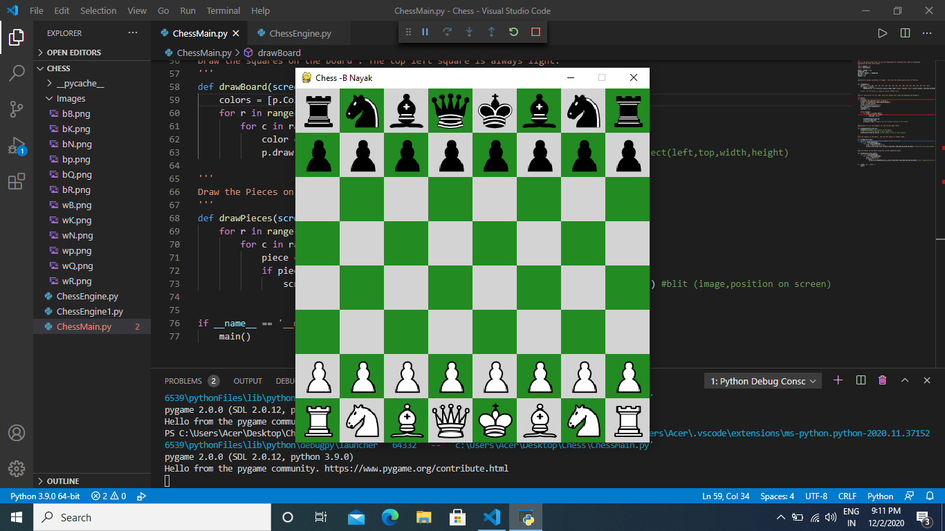 GitHub Biltu5/Chess Chess is a twoplayer strategy board game played
