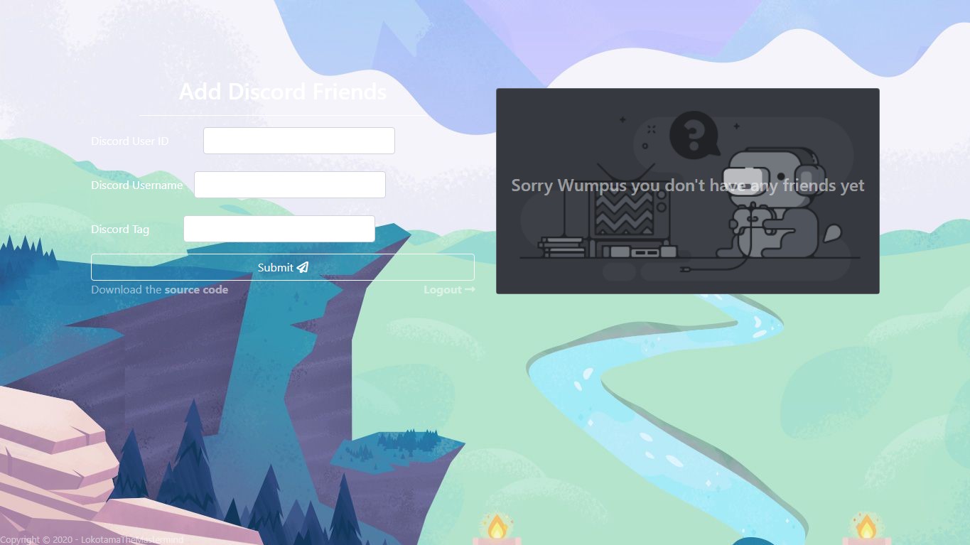 GitHub - themasterminds-tech/discord-friends: Backup your discord ...